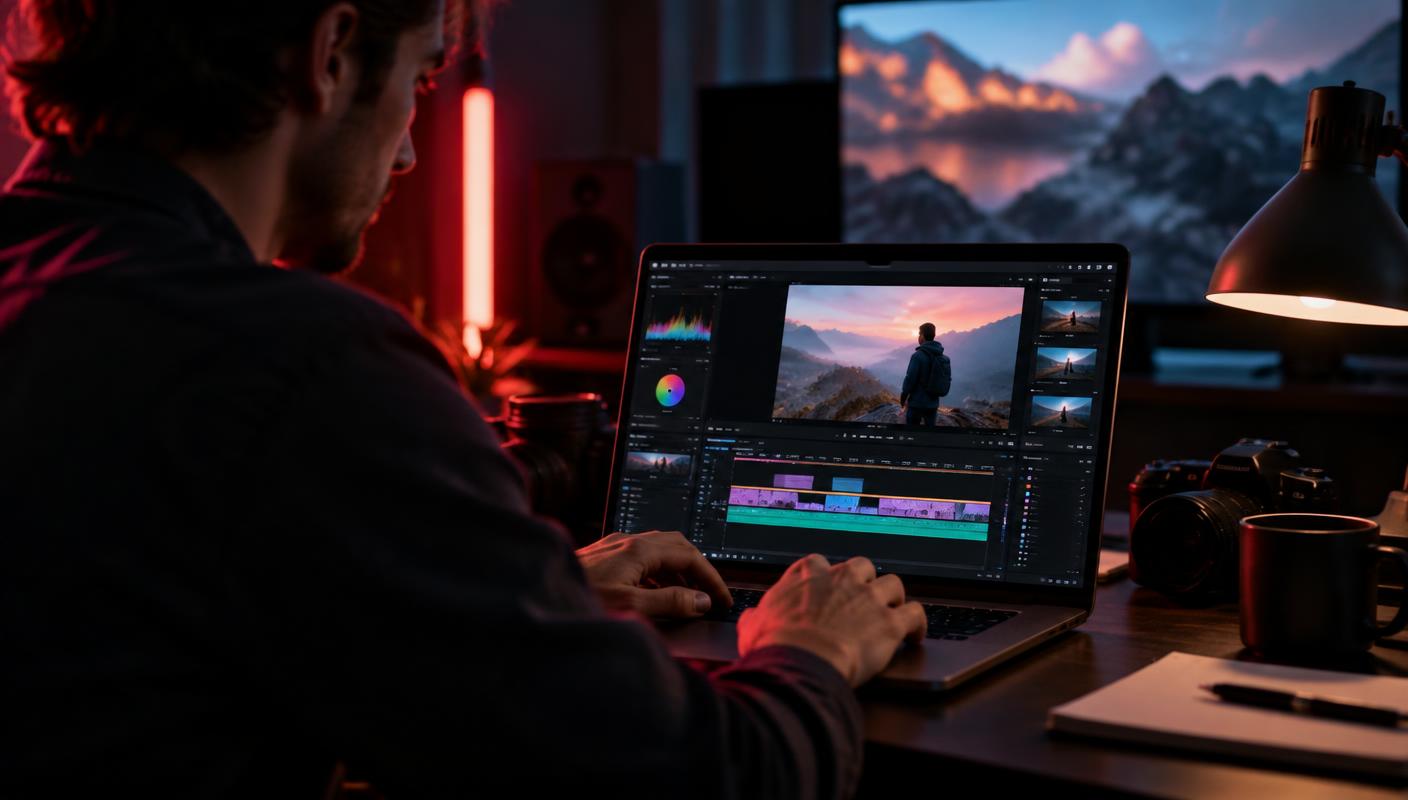 Criação profissional de vídeo para campanha